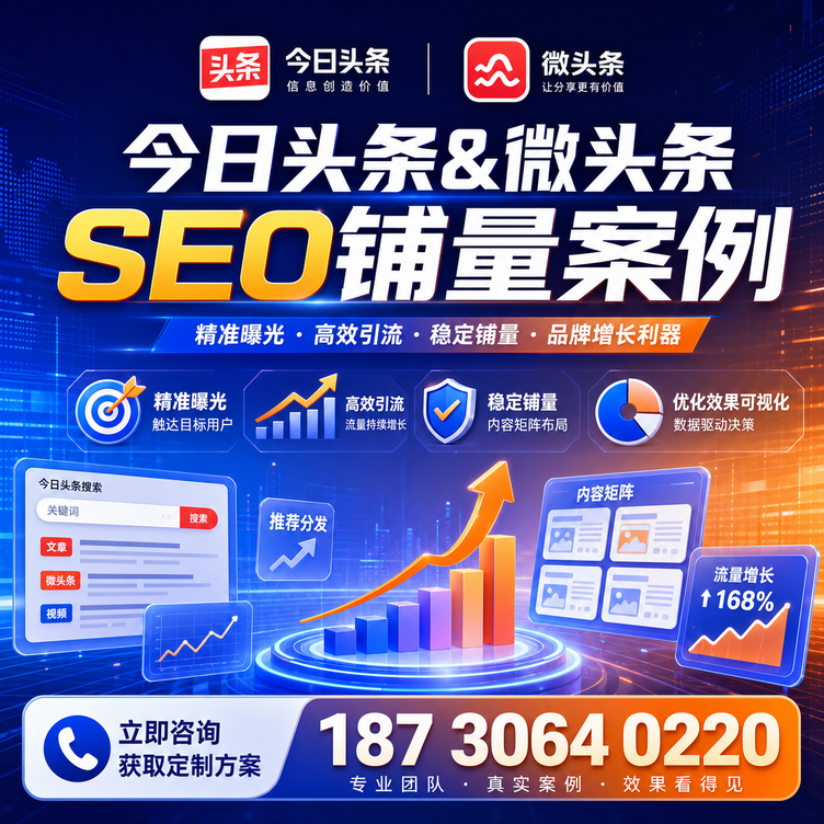 白城头条号SEO矩阵批量内容铺量成功案例